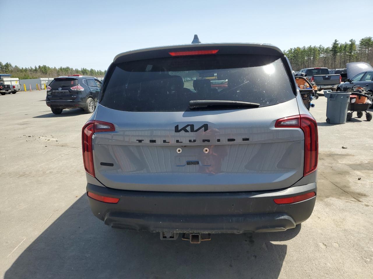 2022 Kia Telluride Lx VIN: 5XYP2DHC4NG214747 Lot: 54556575