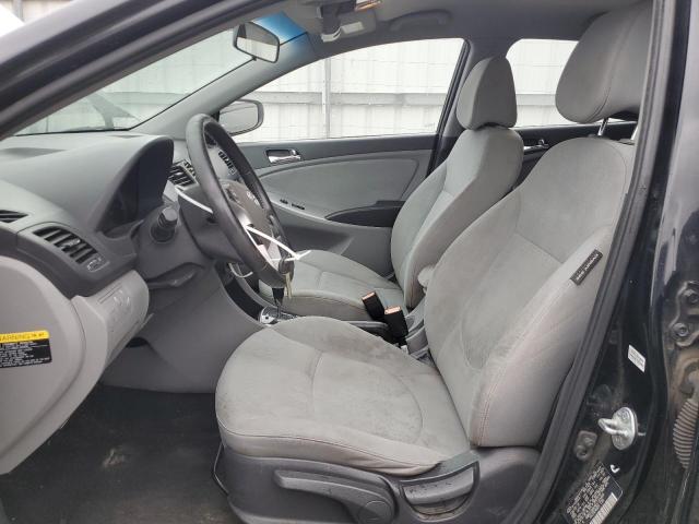  HYUNDAI ACCENT 2014 Чорний