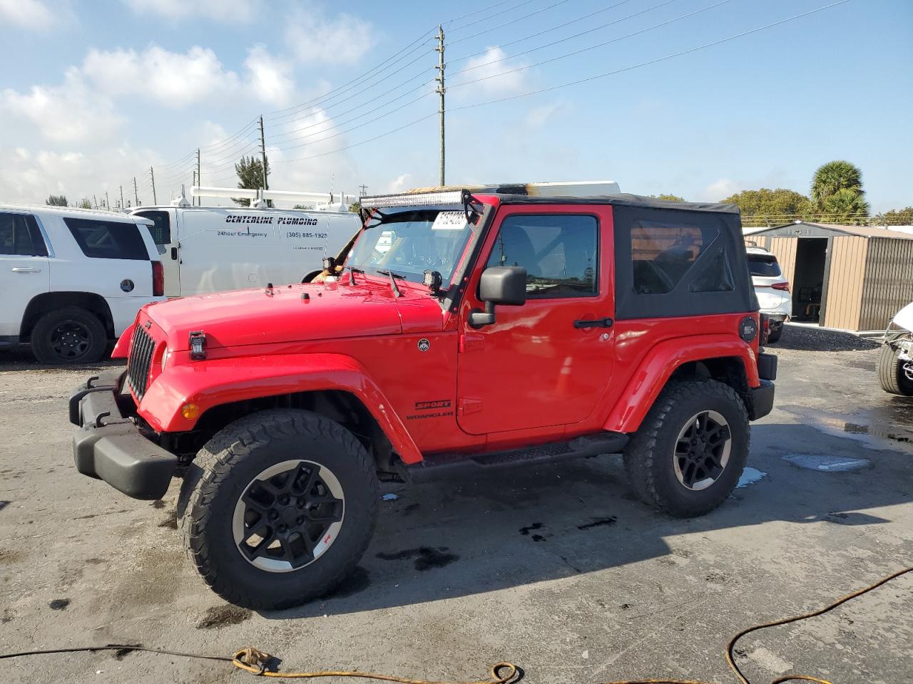2011 Jeep Wrangler Sport იყიდება Miami-ში, FL - Normal Wear