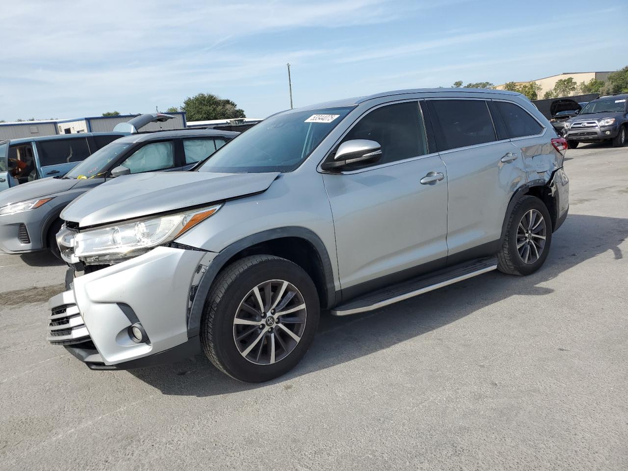 2019 Toyota Highlander Se de vânzare în Orlando, FL - Front End