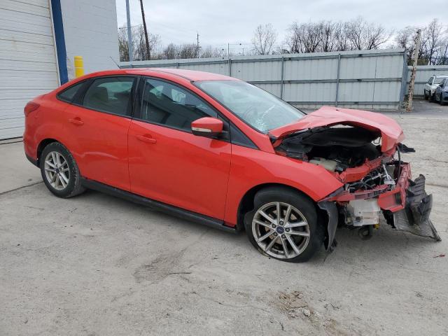  FORD FOCUS 2016 Czerwony