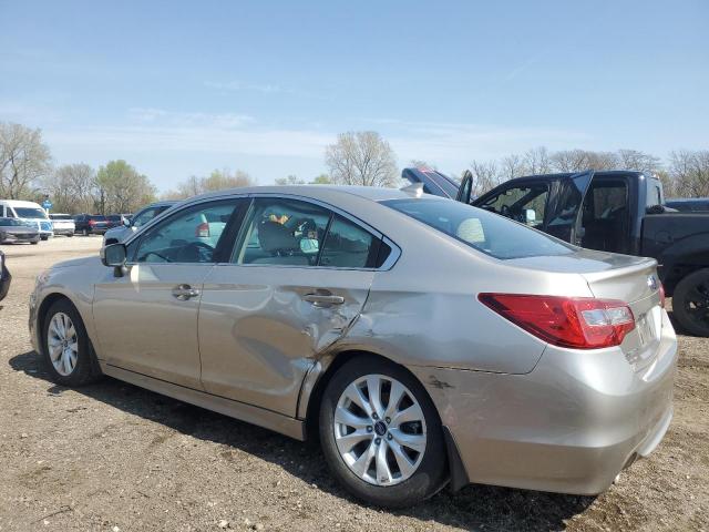  SUBARU LEGACY 2017 Gold