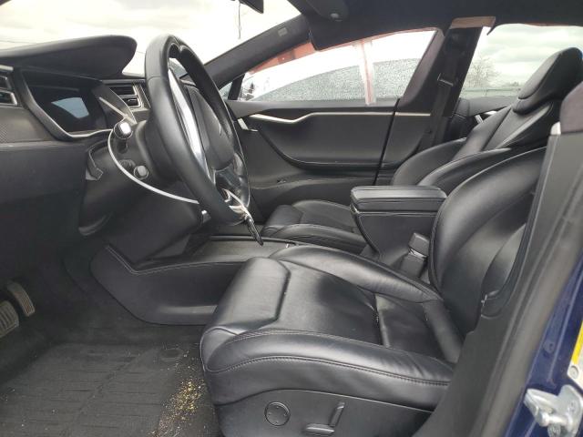  TESLA MODEL S 2017 Синий