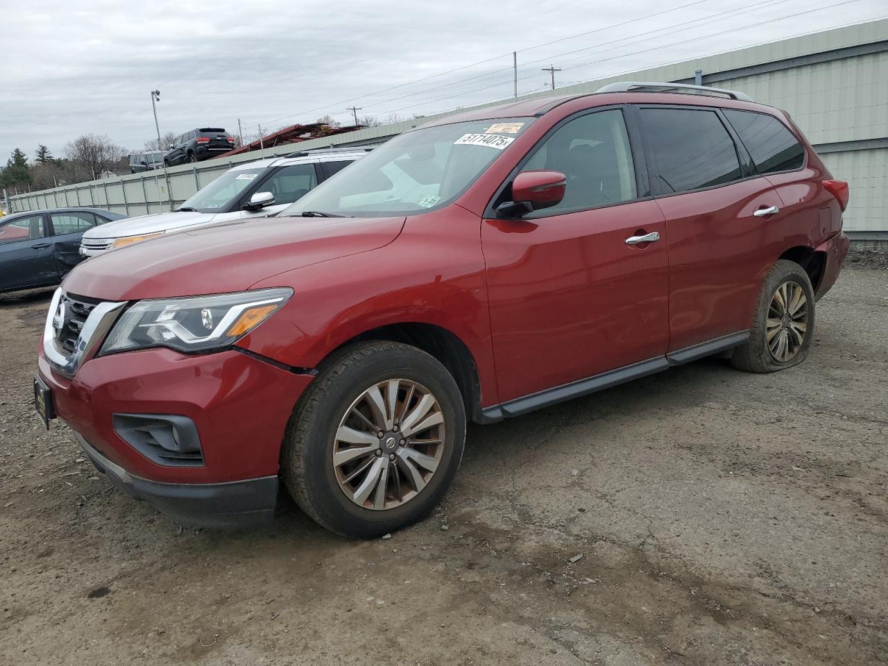 2018 Nissan Pathfinder S იყიდება Pennsburg-ში, PA - Side