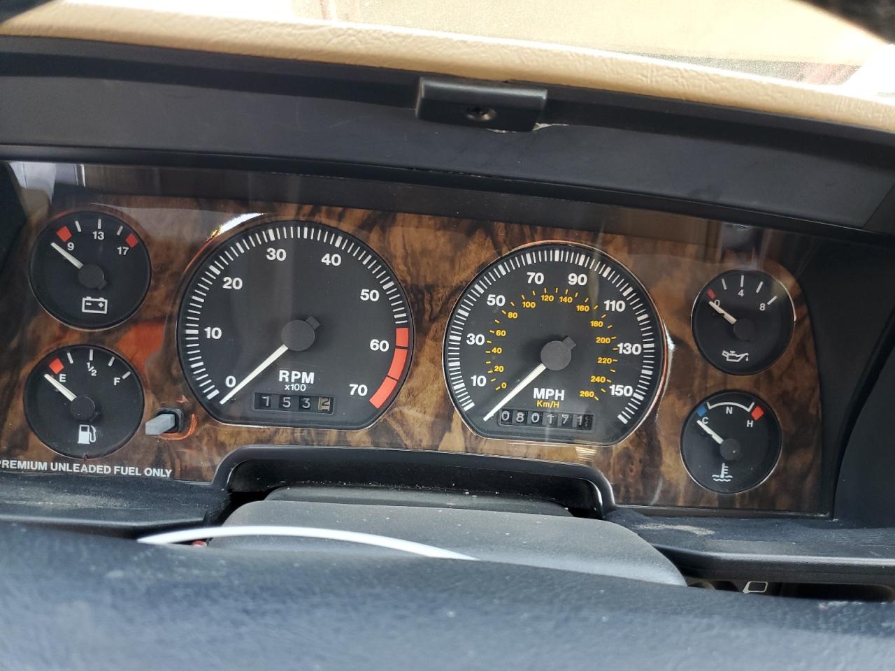 1993 Jaguar Xjs VIN: SAJNW4749PC187270 Lot: 53915085