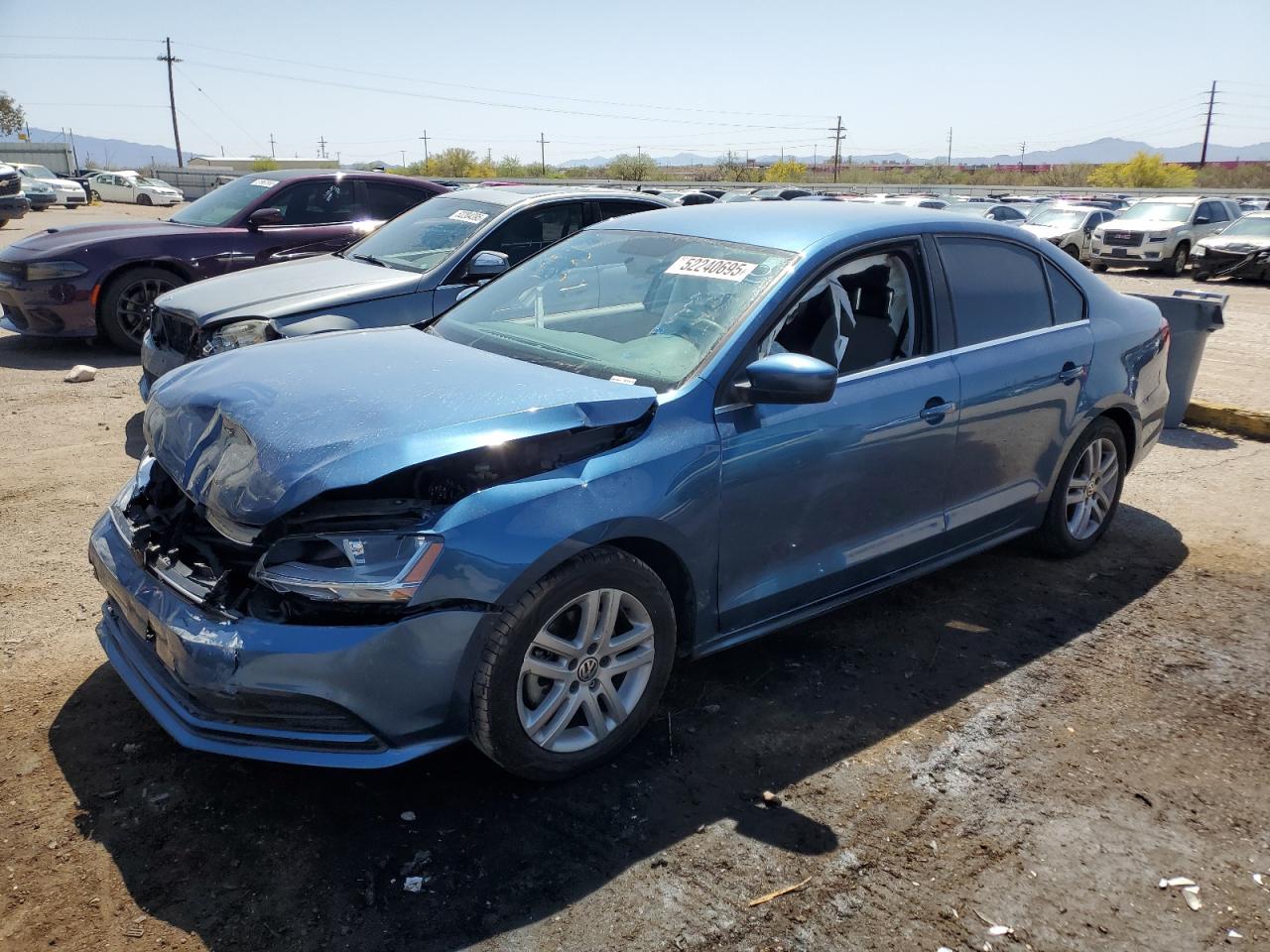 2017 Volkswagen Jetta S de vânzare în Tucson, AZ - Front End