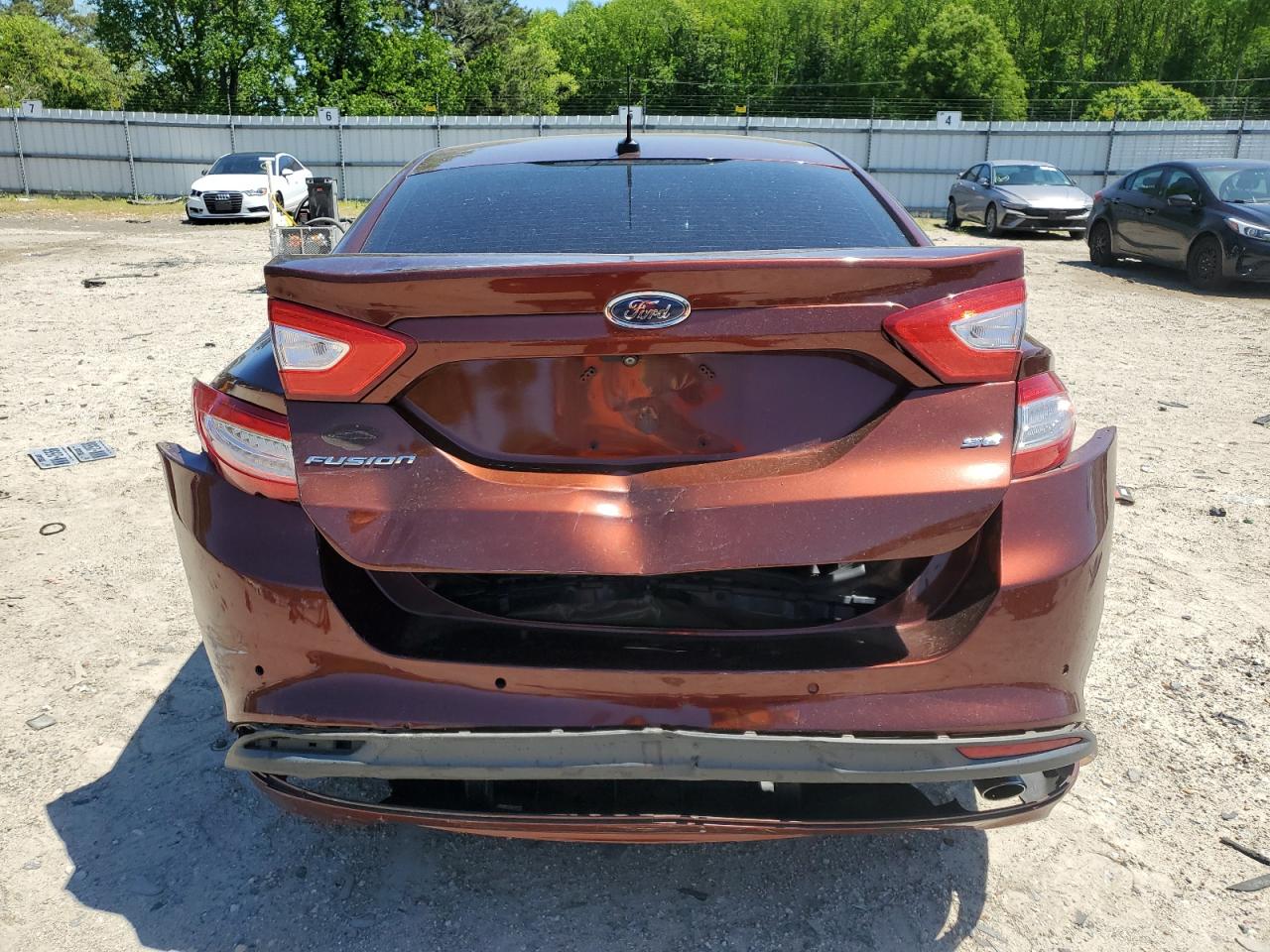 2016 Ford Fusion Se VIN: 3FA6P0H7XGR296197 Lot: 54679715