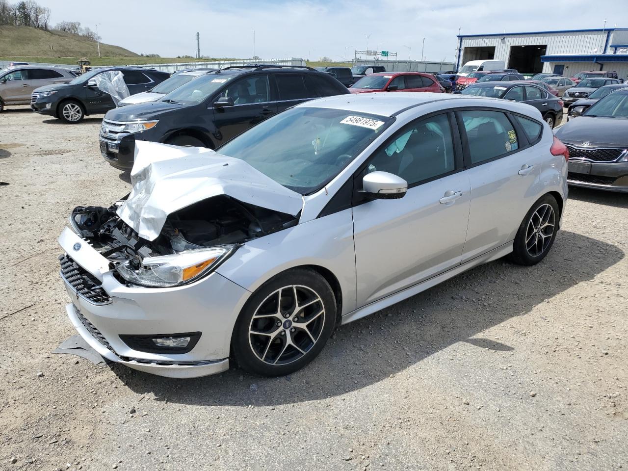 2015 Ford Focus Se na sprzedaż w Mcfarland, WI - Front End