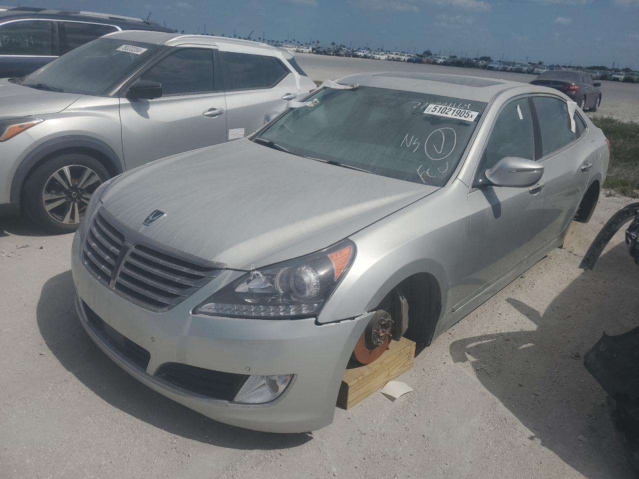 2014 Hyundai Equus Signature for Sale in West Palm Beach, FL - Water/Flood