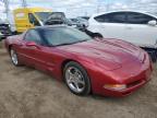 2002 Chevrolet Corvette  de vânzare în Elgin, IL - Side