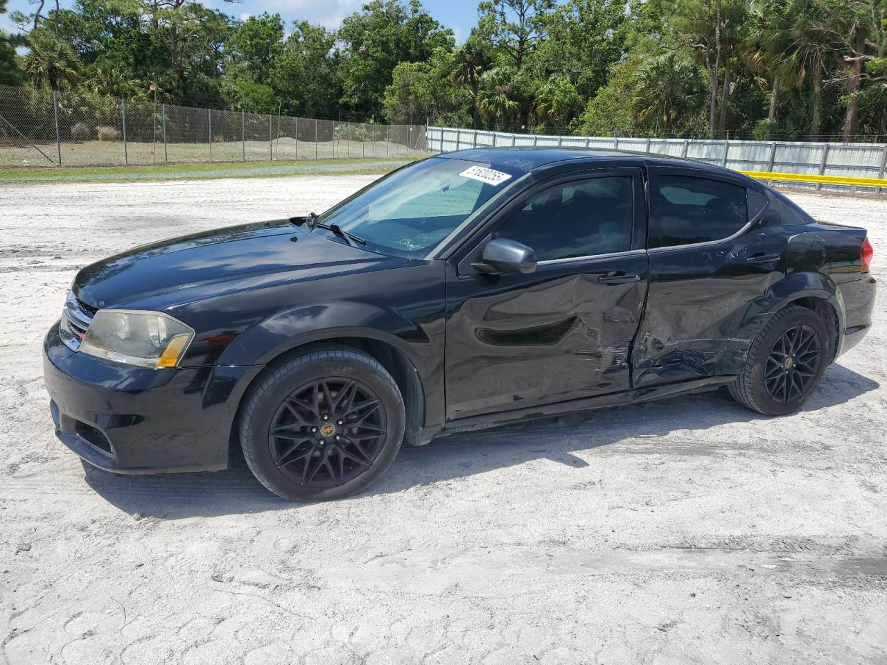 2013 Dodge Avenger Sxt за продажба в Fort Pierce, FL - Side