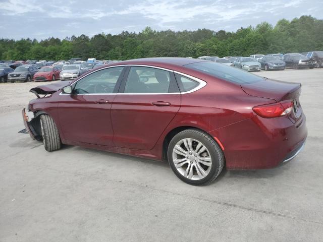 Sedans CHRYSLER 200 2016 Burgundy