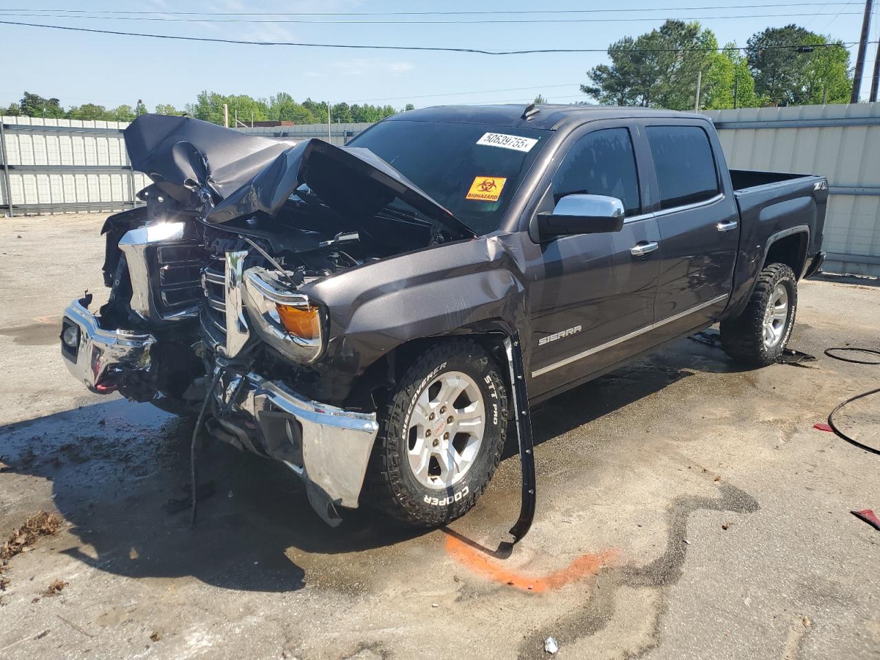 2014 Gmc Sierra K1500 Slt en Venta en Montgomery, AL - Biohazard/Chemical