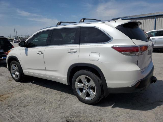  TOYOTA HIGHLANDER 2015 Белы