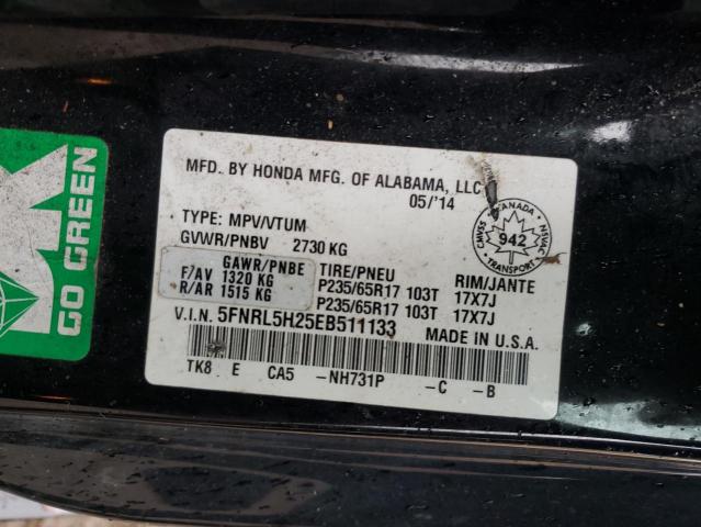 2014 HONDA ODYSSEY LX