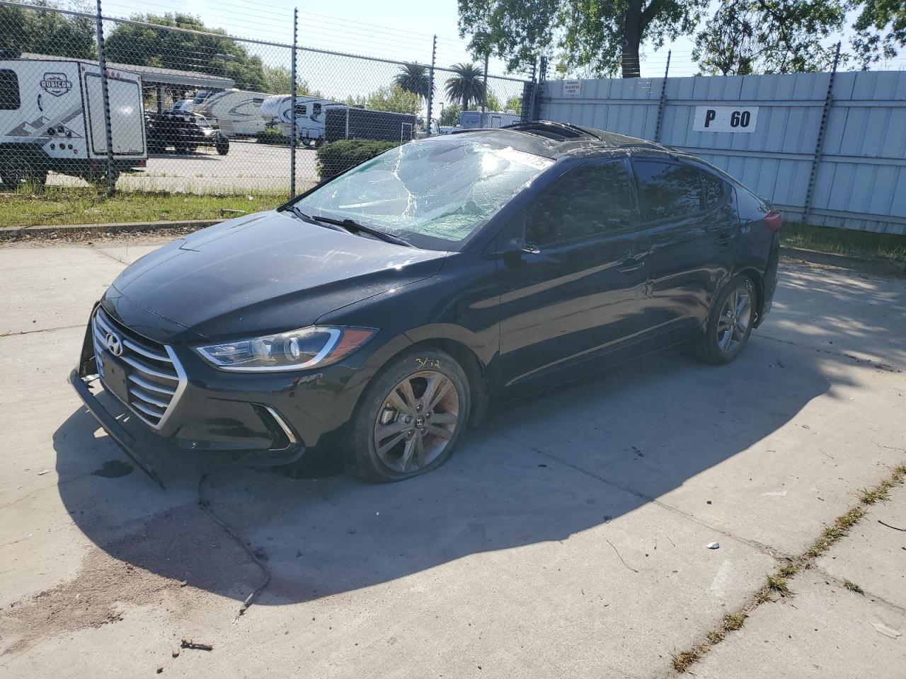 2018 Hyundai Elantra Sel იყიდება Sacramento-ში, CA - All Over