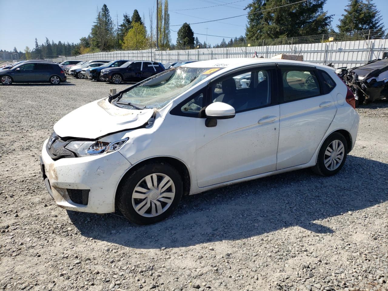 2016 Honda Fit Lx en Venta en Graham, WA - All Over