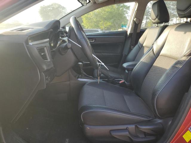  TOYOTA COROLLA 2016 Красный