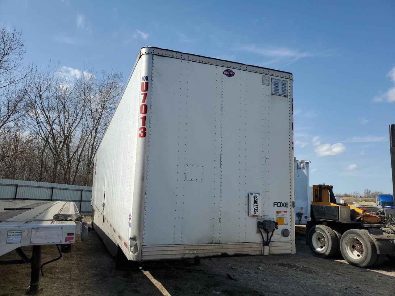 Elgin, IL에서 판매 중인 2016 Utility Vs2Dx Dry Van Trailer - Side