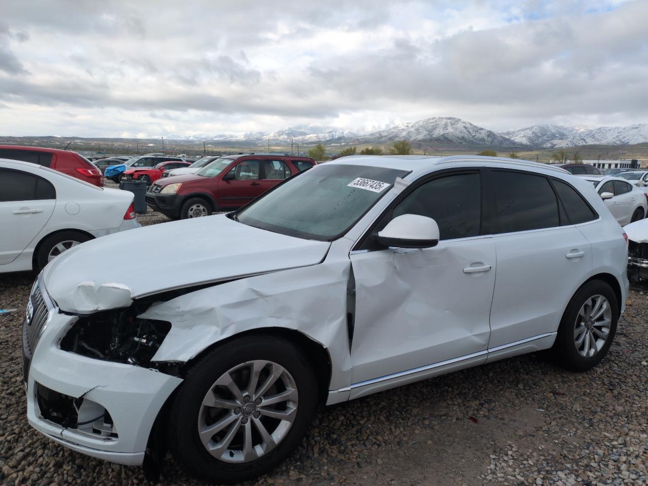 2013 Audi Q5 Premium de vânzare în Magna, UT - Front End