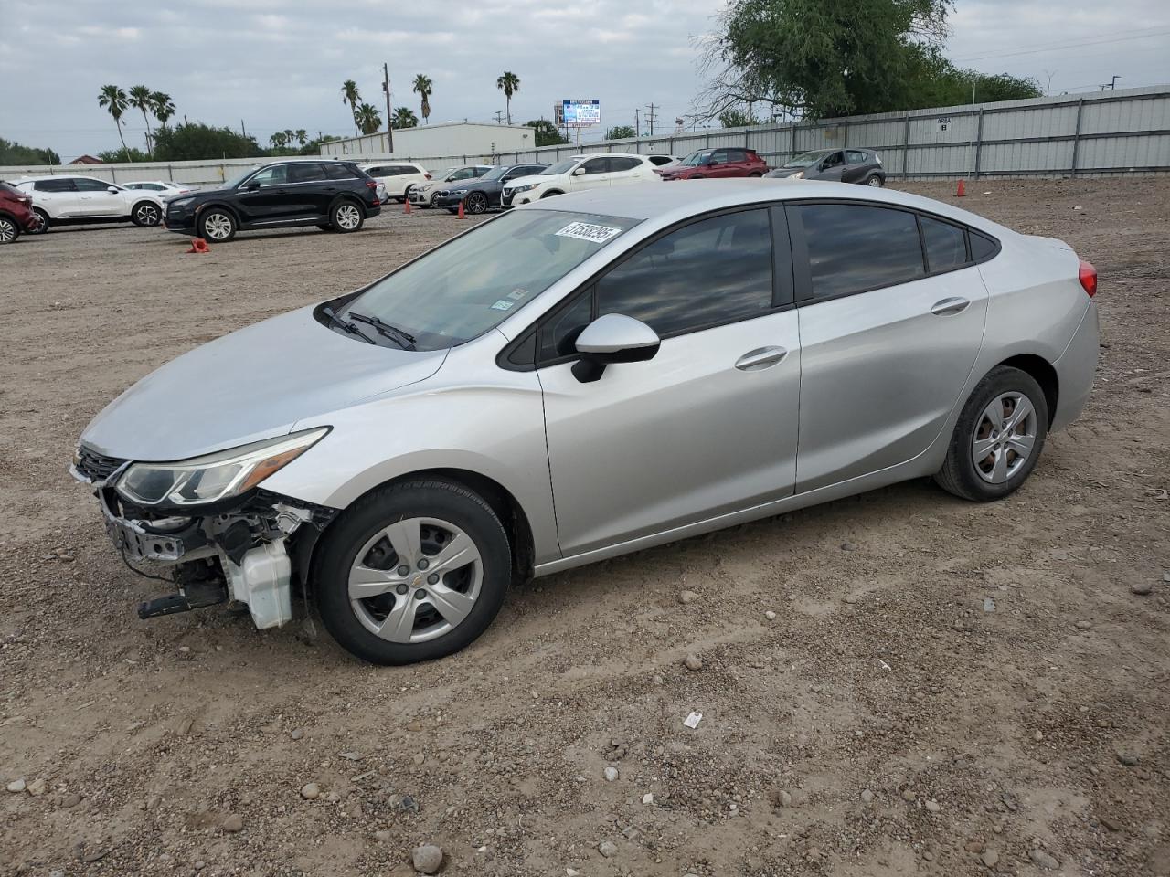 2018 Chevrolet Cruze Ls en Venta en Mercedes, TX - Front End