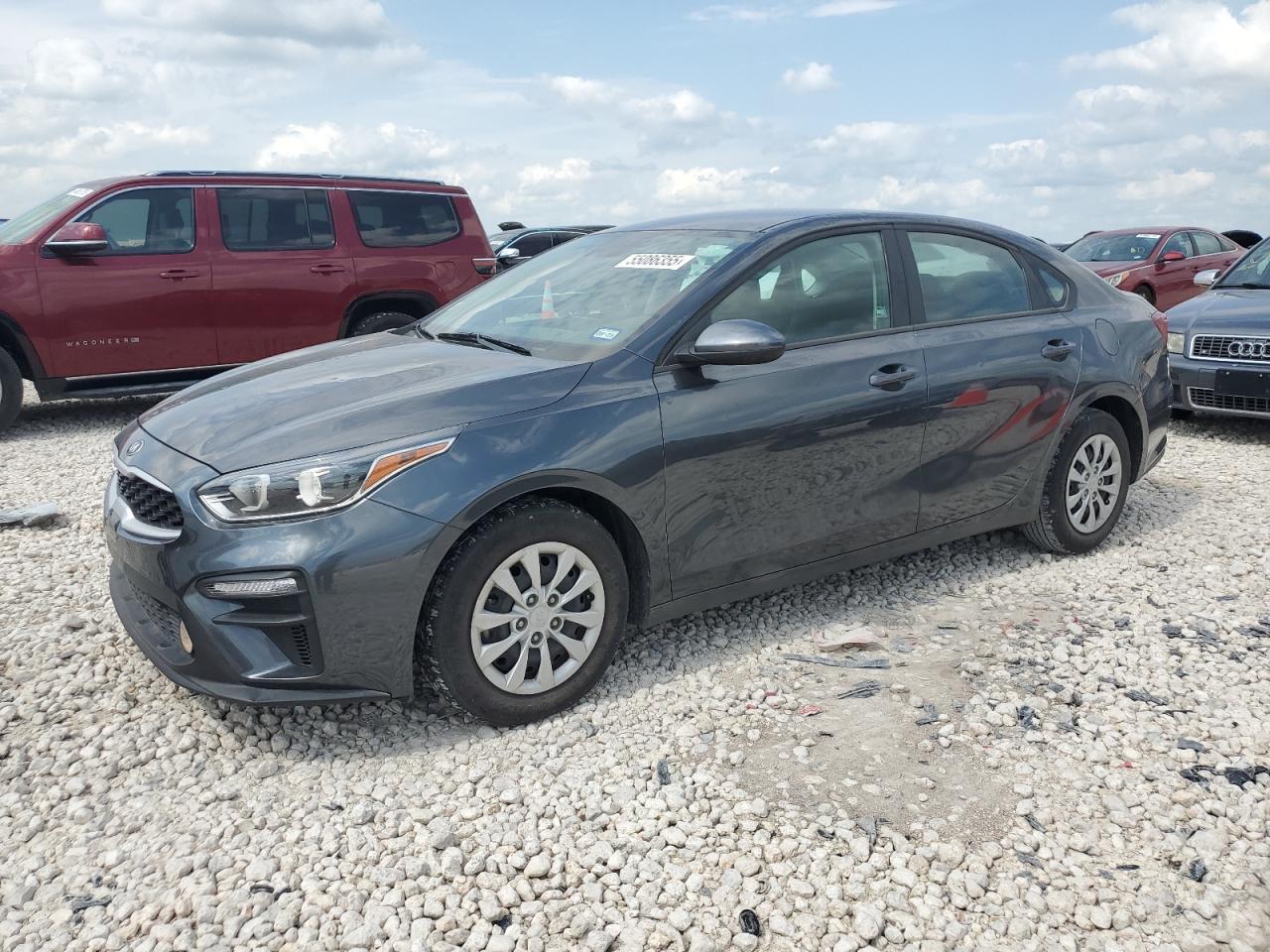 2021 Kia Forte Fe de vânzare în Taylor, TX - Hail