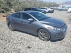 2018 Hyundai Elantra Sel للبيع في Reno، NV - Front End