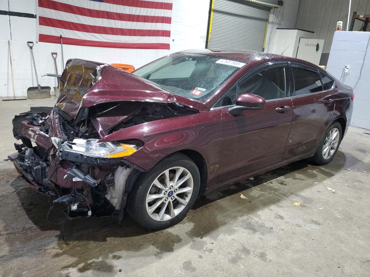 2017 Ford Fusion Se for Sale in Candia, NH - Front End