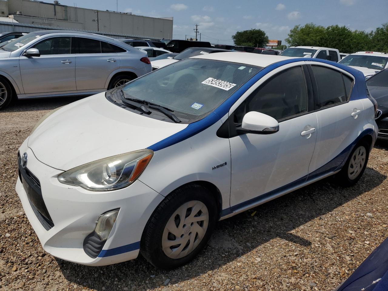 2016 Toyota Prius C na sprzedaż w Mercedes, TX - Minor Dent/Scratches