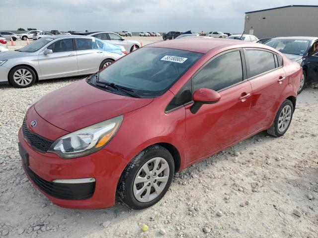  KIA RIO 2017 Czerwony