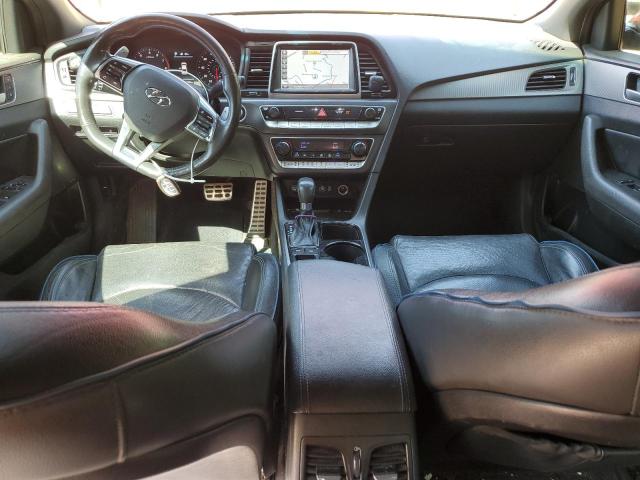  HYUNDAI SONATA 2018 Czerwony