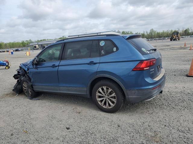  VOLKSWAGEN TIGUAN 2018 Синий
