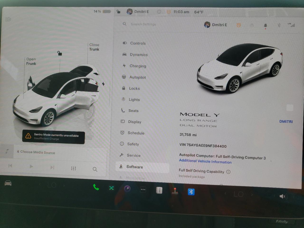 2022 Tesla Model Y VIN: 7SAYGAEE9NF384400 Lot: 51961545