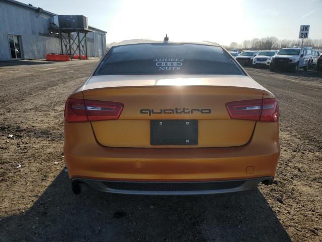  AUDI A6 2015 Оранжевый