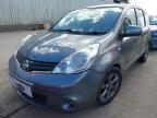 2010 NISSAN NOTE N-TEC for sale at Copart PETERLEE