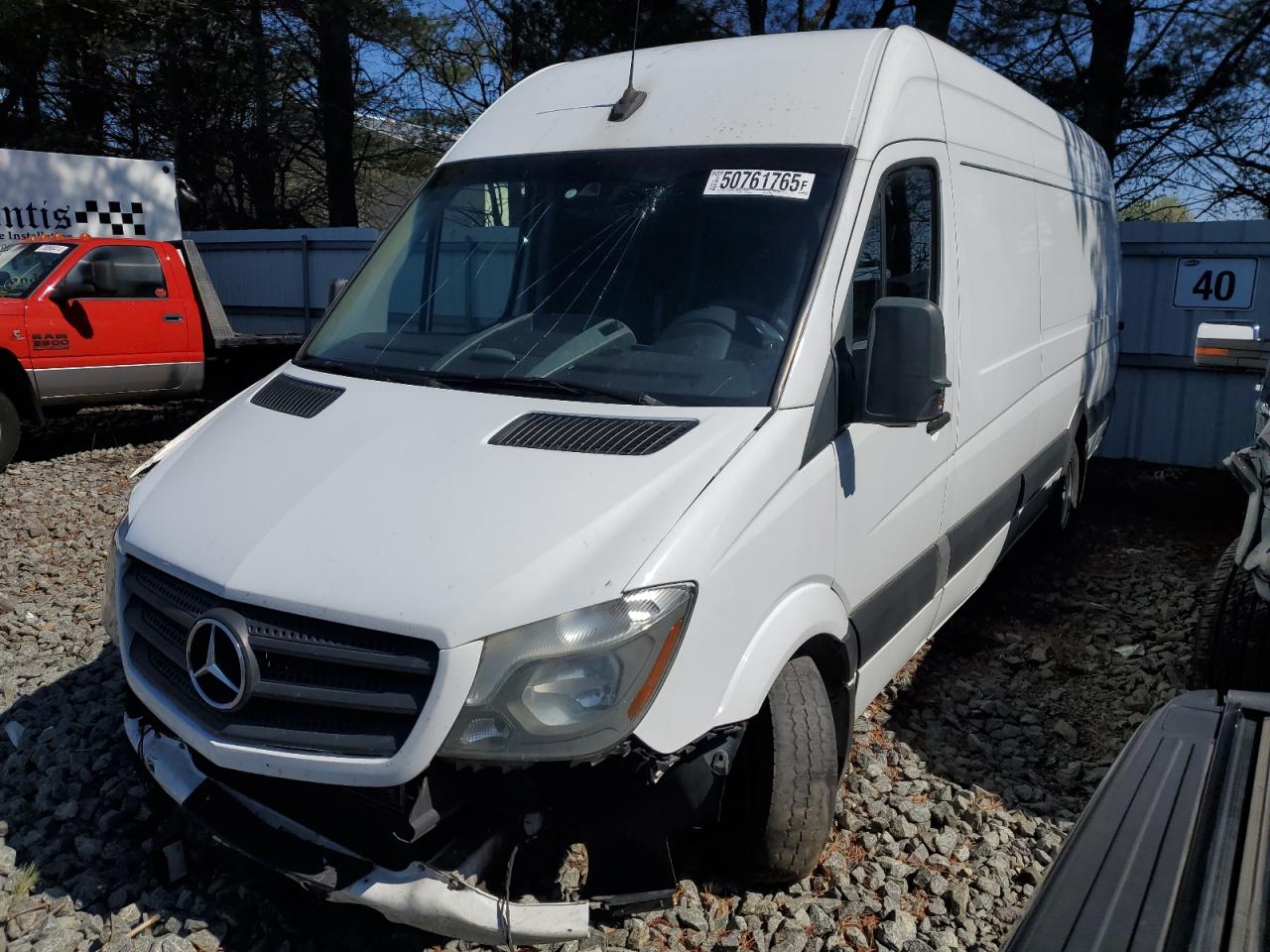 2017 Mercedes-Benz Sprinter 3500 de vânzare în Windsor, NJ - Front End