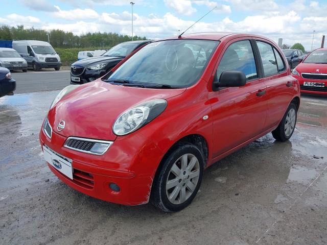 2010 NISSAN MICRA VISI for sale at Copart ST HELENS