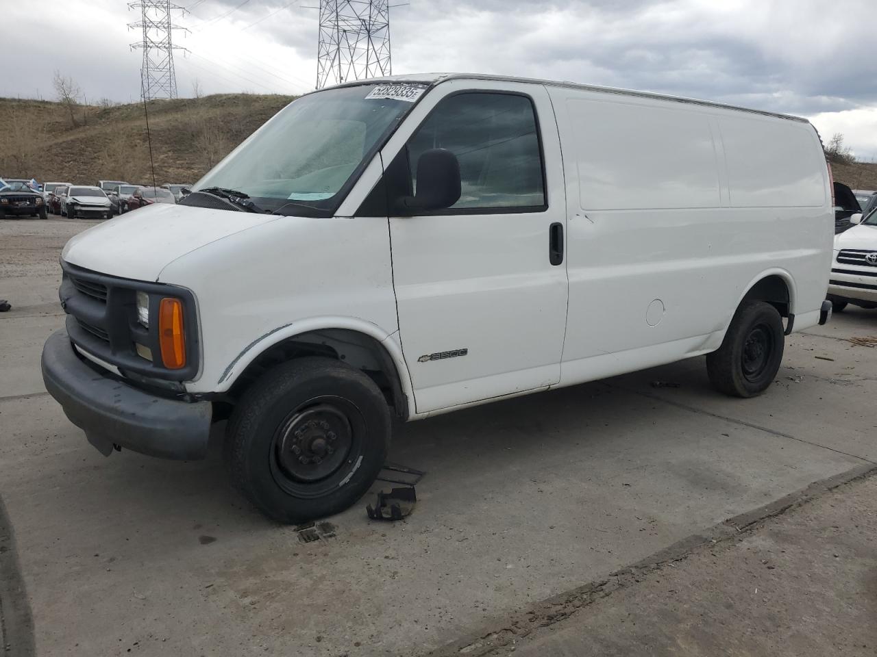 2000 Chevrolet Express G3500 იყიდება Littleton-ში, CO - Rear End
