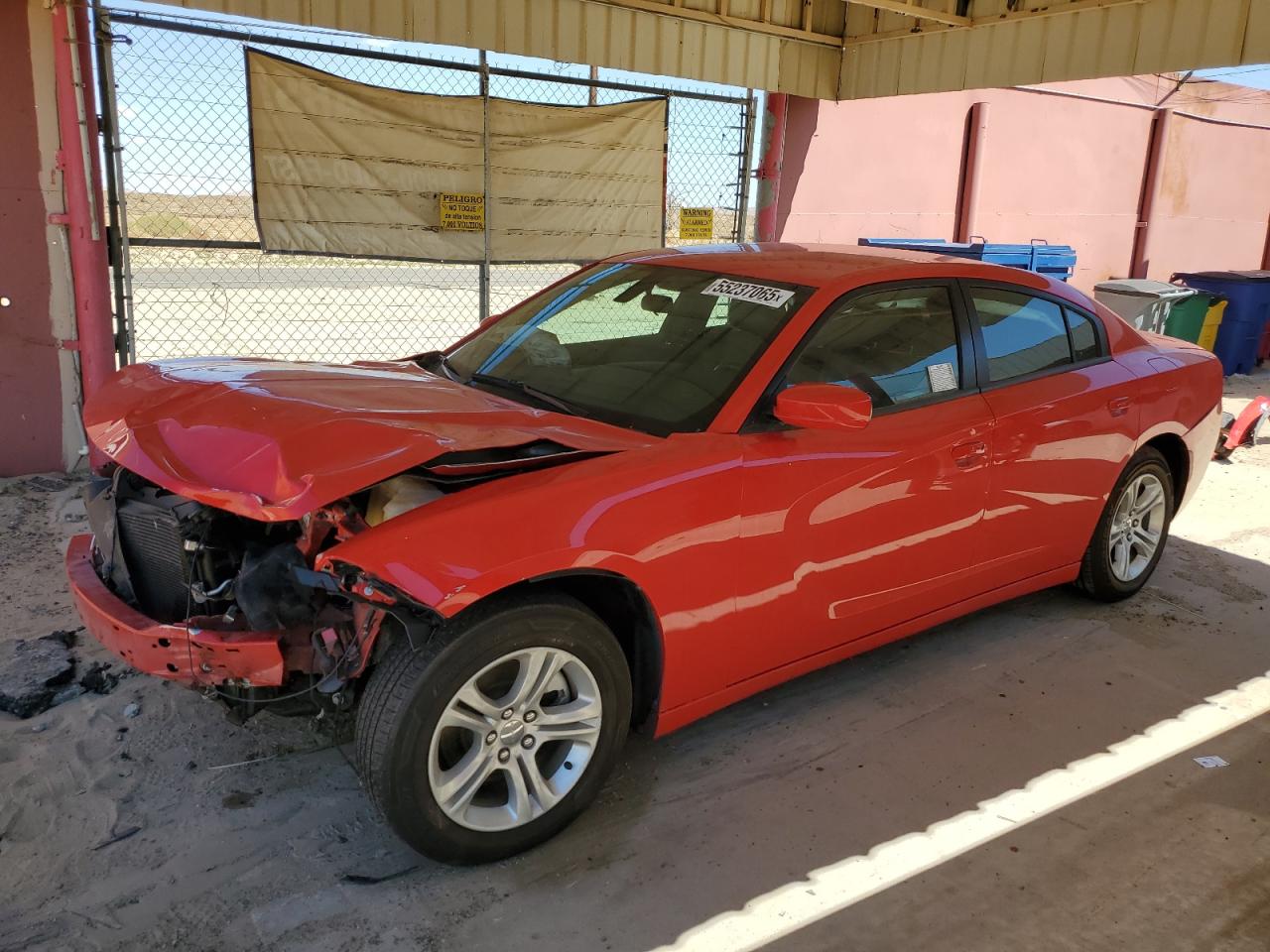 2021 Dodge Charger Sxt იყიდება Sun Valley-ში, CA - Front End
