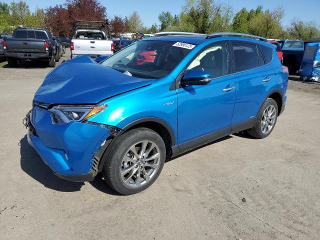  TOYOTA RAV4 2017 Granatowy
