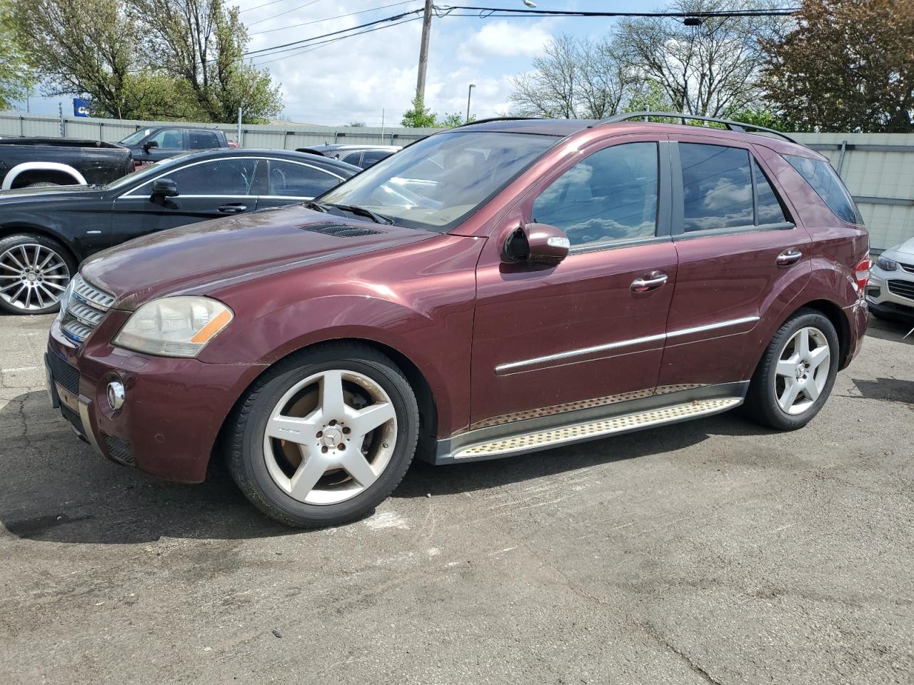 2008 Mercedes-Benz Ml 550 للبيع في Moraine، OH - Mechanical