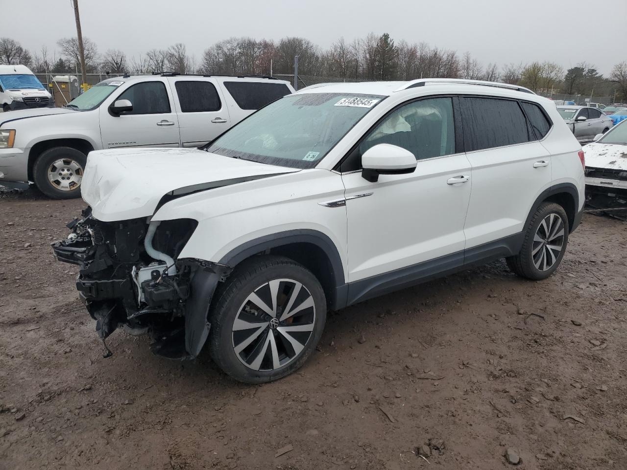 2022 Volkswagen Taos Se en Venta en Chalfont, PA - Front End
