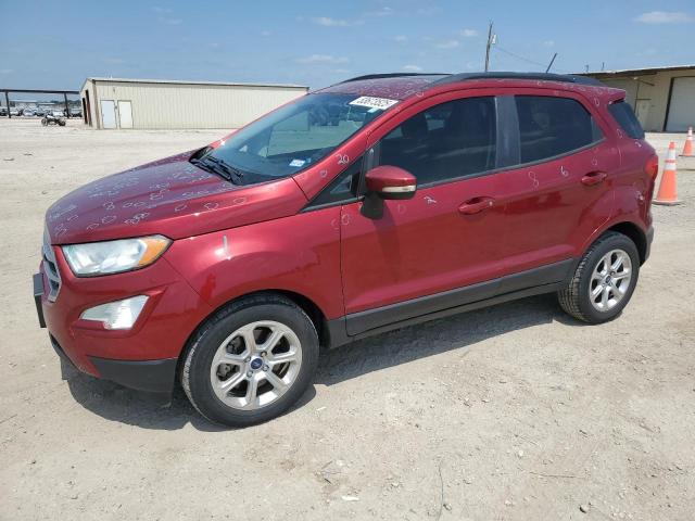  FORD ECOSPORT 2019 Burgundy
