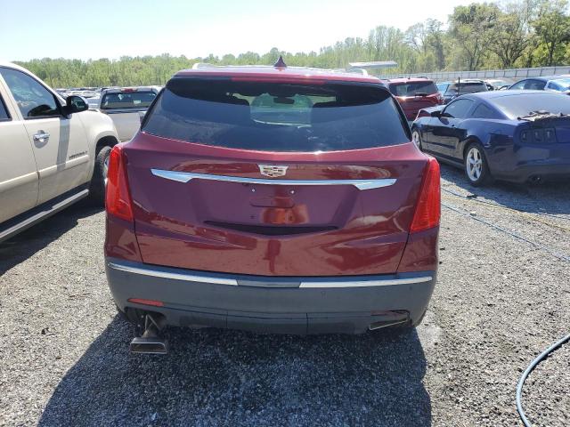  CADILLAC XT5 2018 Червоний