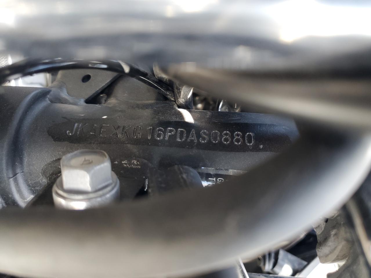 2023 Kawasaki Ex400 VIN: JKAEXKG16PDAS0880 Lot: 54599775