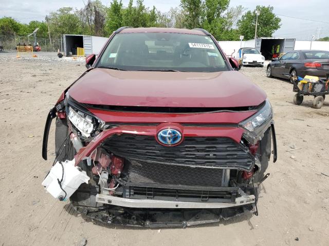  TOYOTA RAV4 2021 Бургунди