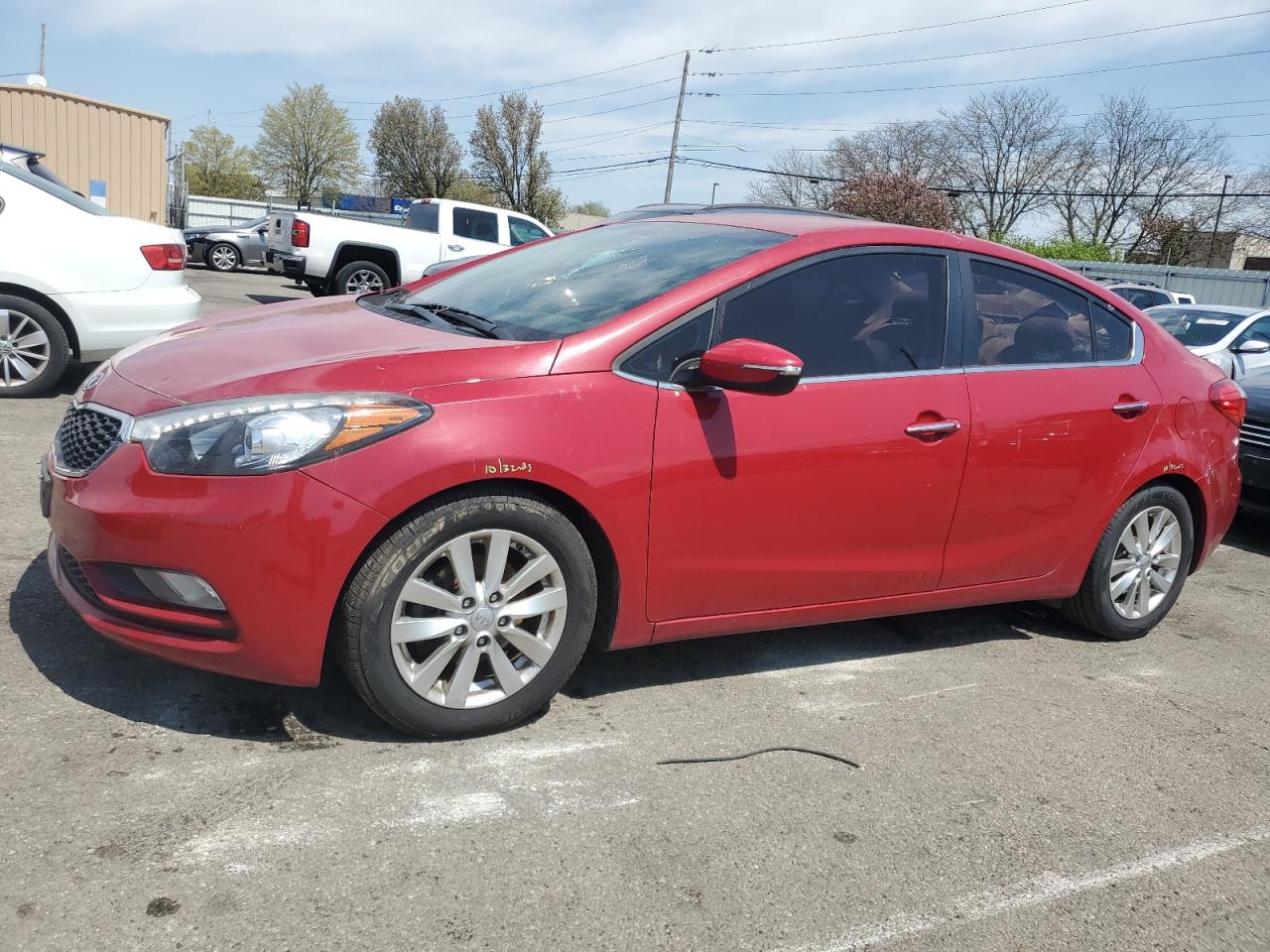 2015 Kia Forte Ex de vânzare în Moraine, OH - Top/Roof