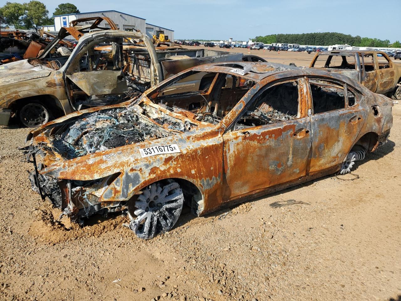 2017 Lexus Ls 460 zu verkaufen in Longview, TX - Burn