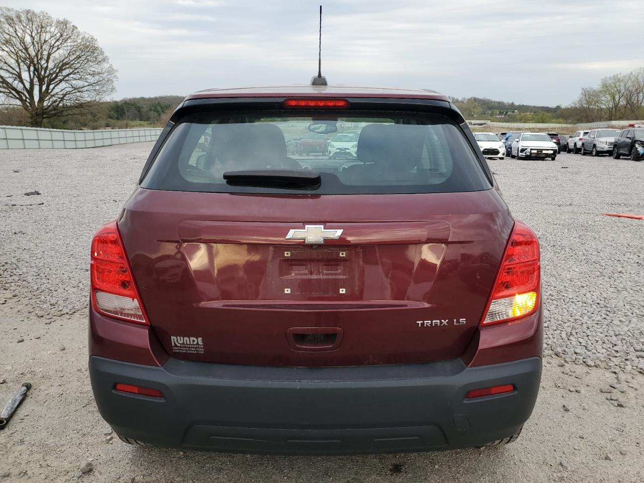 2016 Chevrolet Trax Ls VIN: 3GNCJKSBXGL266506 Lot: 54834835