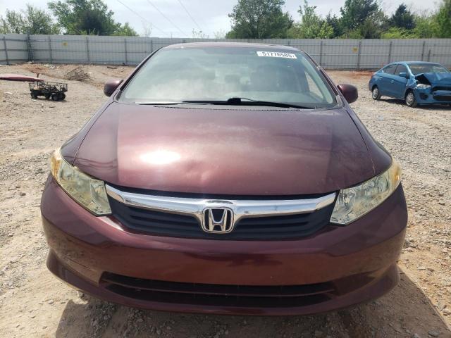 Седани HONDA CIVIC 2012 Бордовий